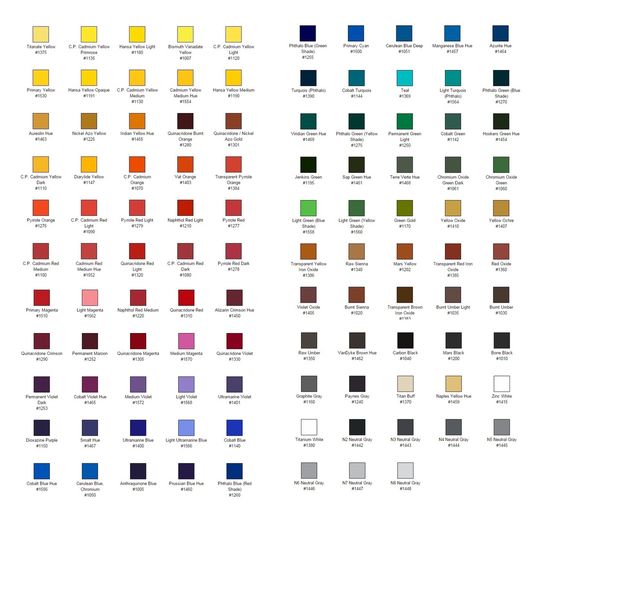 GOLDEN Heavy Body Acrylics 59ml (OVER 20 OFF) Artistmaterial